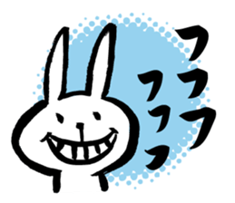 Brush rabbit<1> sticker #3183430