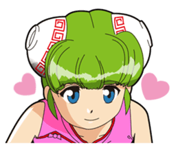 ramen love girl international sticker #3183675