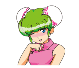 ramen love girl international sticker #3183679