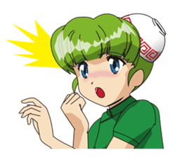 ramen love girl international sticker #3183690