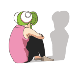 ramen love girl international sticker #3183692