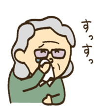 Grandpa and Grandma sticker #3183927