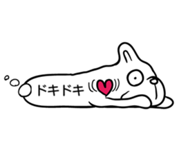 Frebull conveys your feeling instead sticker #3185057