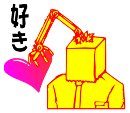 So that an office worker says 7 sticker #3185110