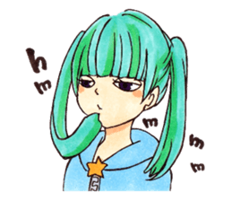 TWINTAILS sticker #3185123