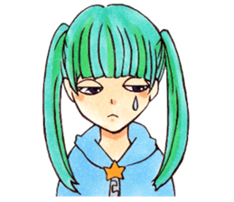 TWINTAILS sticker #3185126