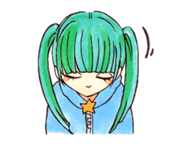 TWINTAILS sticker #3185144