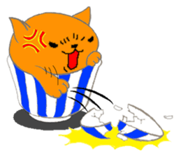 Ricebowlcat sticker #3185167
