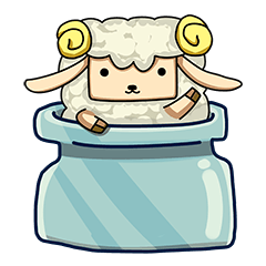 Sugar Sheep(White Byi and brown  Joe)