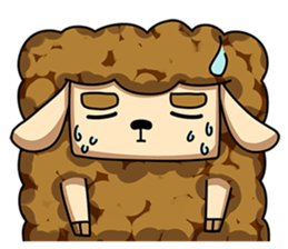 Sugar Sheep(White Byi and brown  Joe) sticker #3185205