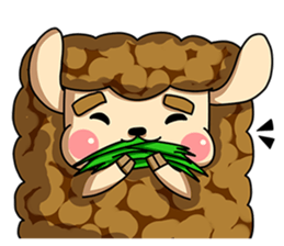 Sugar Sheep(White Byi and brown  Joe) sticker #3185216