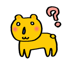 common bear sticker #3185539