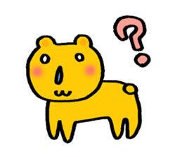 common bear sticker #3185539