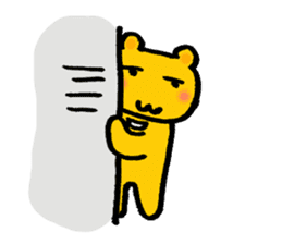 common bear sticker #3185543