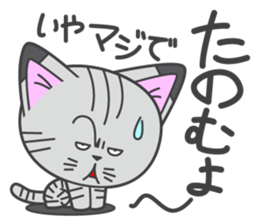 a kitten without name & house sticker #3185821