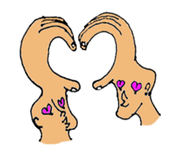 Mr.&Mrs.Finger sticker #3186251