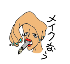 Mr.&Mrs.Finger sticker #3186258