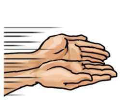 The "hold out" Sticker sticker #3186951