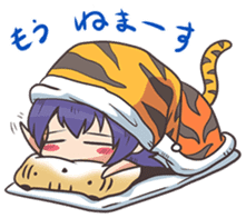 kougetsu tiger sticker #3186970