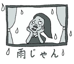 Negative Face sticker #3187101