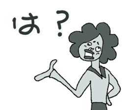 Negative Face sticker #3187112