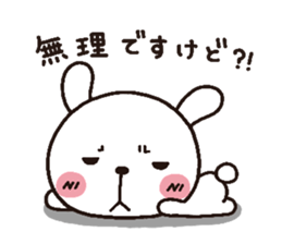 rabbit heart 3 sticker #3187207