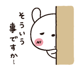 rabbit heart 3 sticker #3187209