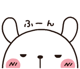 rabbit heart 3 sticker #3187213