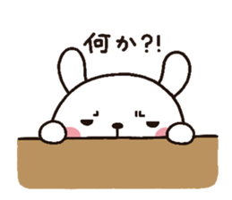 rabbit heart 3 sticker #3187219