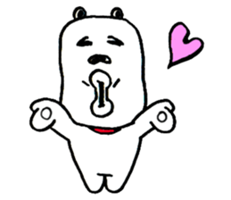 The Strange Dog sticker #3187521