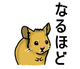 Peach&Animal Japanese sticker #3187644