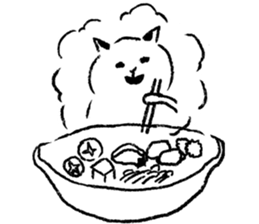 Everyday of mild cats 2 sticker #3188080