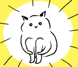 Everyday of mild cats 2 sticker #3188084