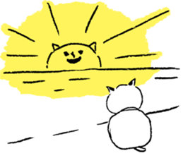 Everyday of mild cats 2 sticker #3188086