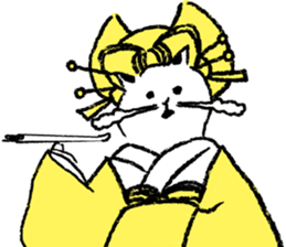 Everyday of mild cats 2 sticker #3188102