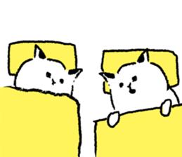 Everyday of mild cats 2 sticker #3188114