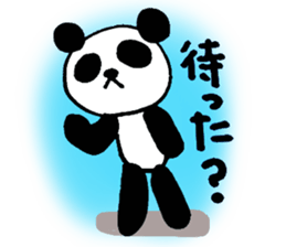expressionless panda sticker #3188294