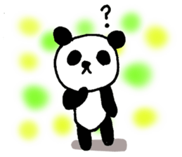 expressionless panda sticker #3188295