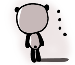 expressionless panda sticker #3188311