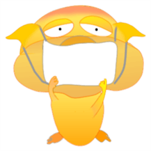 Golden pig sticker #3188985