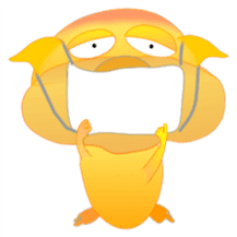 Golden pig sticker #3188985