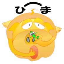 Golden pig sticker #3188988