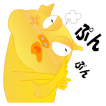 Golden pig sticker #3188991