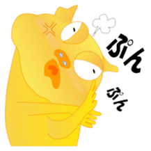 Golden pig sticker #3188991