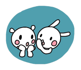 Runrun & friends3 sticker #3189247