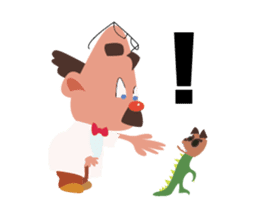 Doctor Atom and Quark sticker #3189949