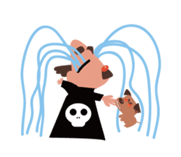 Doctor Atom and Quark sticker #3189952