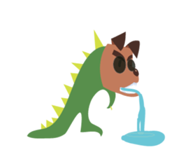 Doctor Atom and Quark sticker #3189965