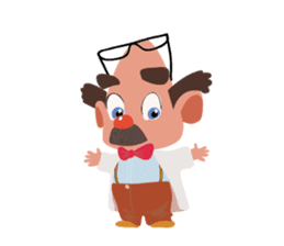 Doctor Atom and Quark sticker #3189972