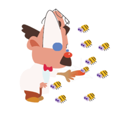 Doctor Atom and Quark sticker #3189981